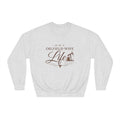 Oilfield Wife Life Crewneck Sweatshirt – Rustic Oil Rig Graphic